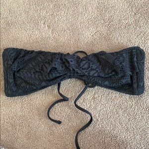 Strapless swimsuit top